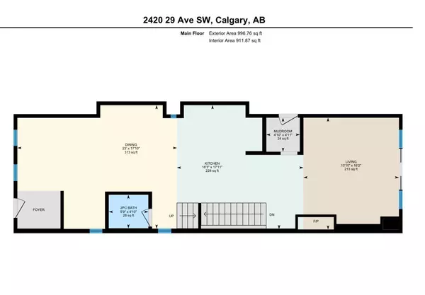 Calgary, AB T2T 1N9,2420 29 AVE SW