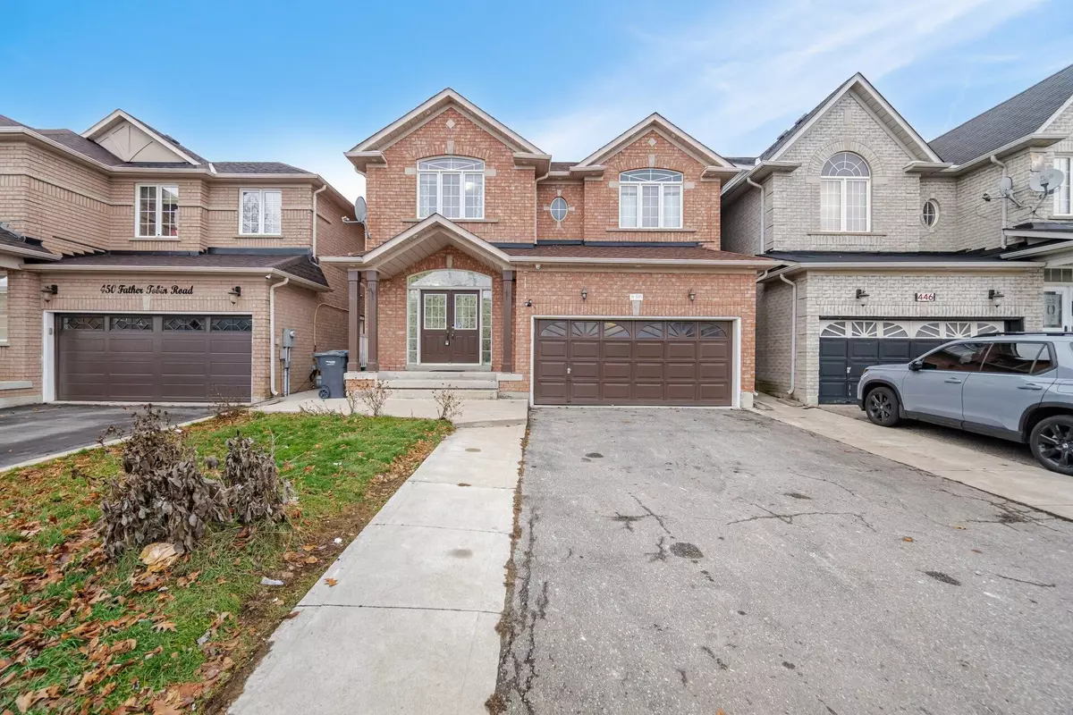 Brampton, ON L6R 0S2,448 Father Tobin RD