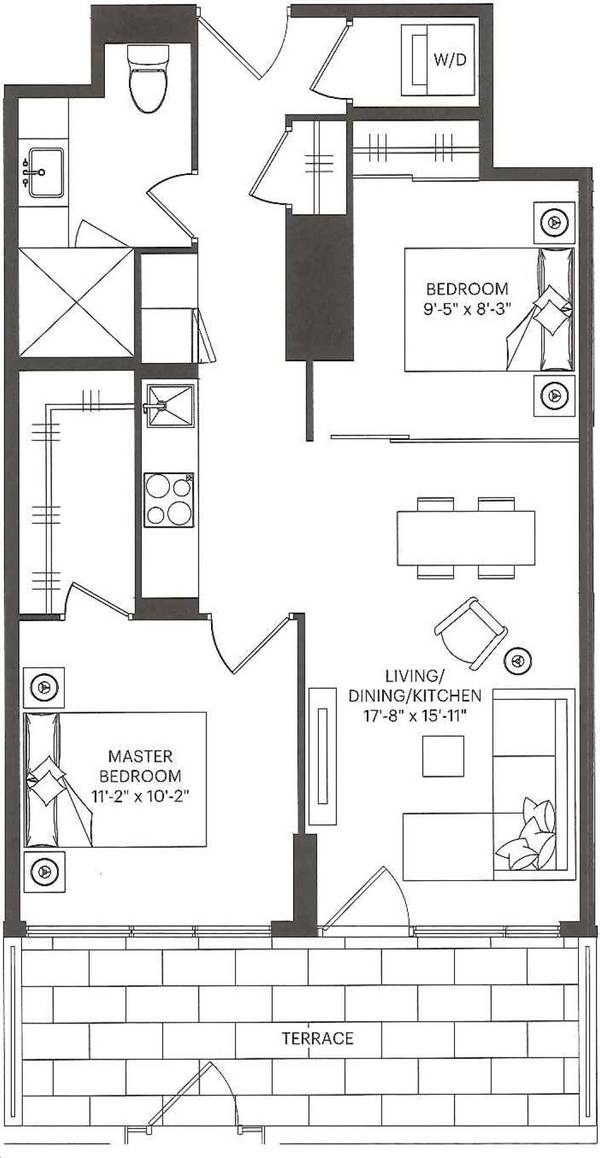 9 Tecumseth ST #103, Toronto C01, ON M5V 0S5