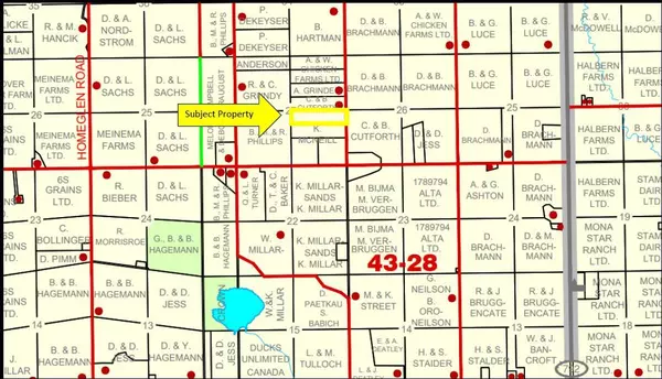 Rural Ponoka County, AB T4L 1X1,On Range Road 282