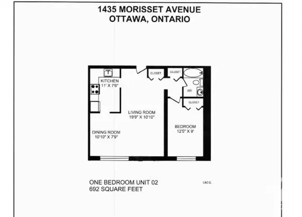 Carlington - Central Park, ON K1Z 8H4,1435 MORISSET AVE #505