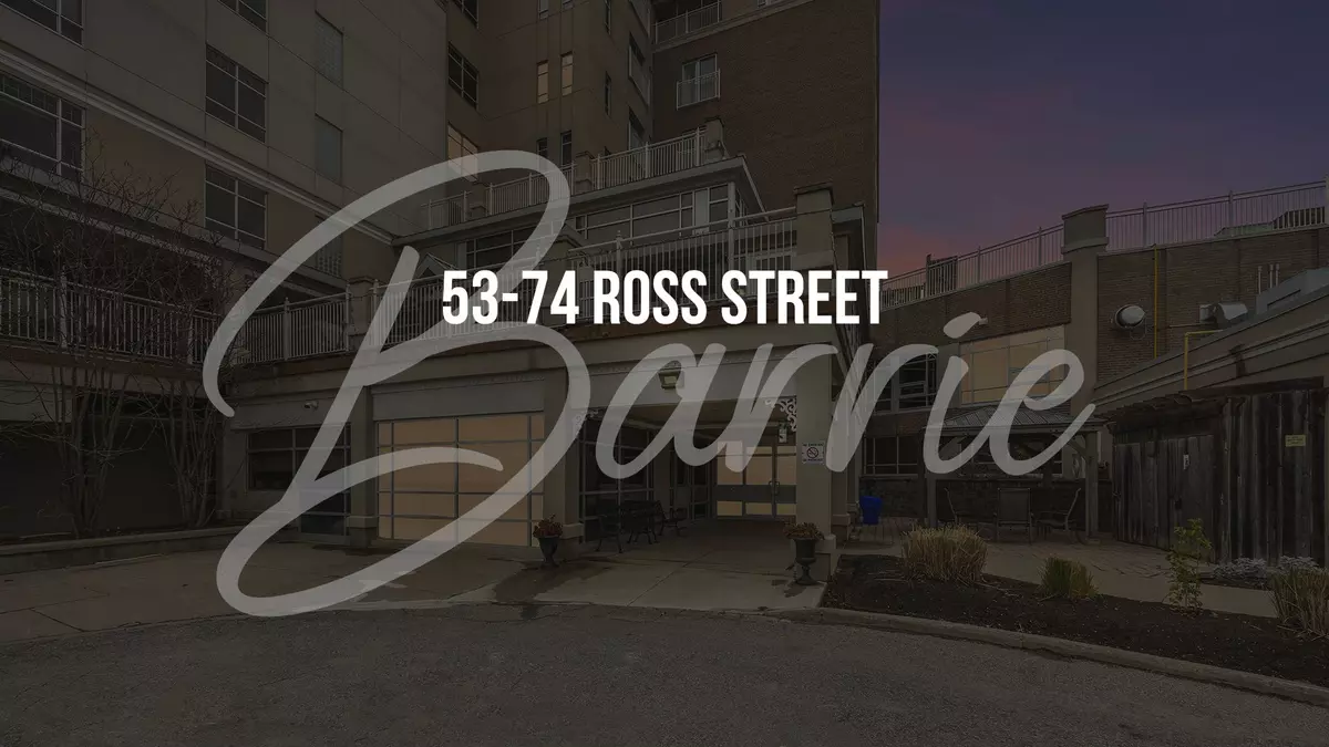 Barrie, ON L4N 1G3,74 Ross ST #53