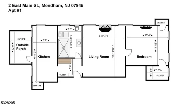 Mendham Boro, NJ 07945,2 E Main St. Apt 1 #1