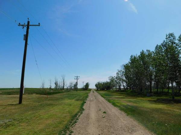 Rural Newell County Of, AB T0J 2M0,164002 B Hwy 36 #Blue Sign