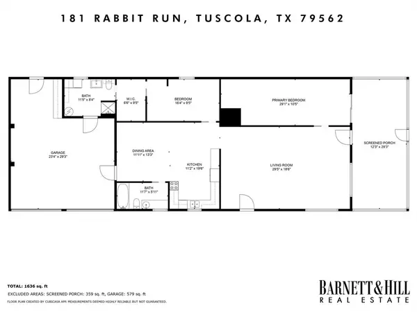 Tuscola, TX 79562,181 Rabbit Run