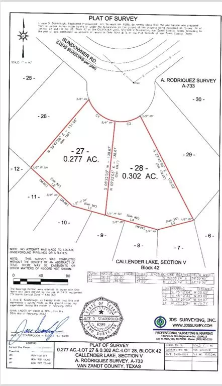 Murchison, TX 75778,Lot 27 & 28 Sundown