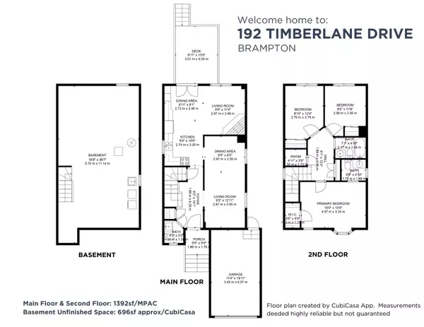 Brampton, ON L6Y 4V6,192 Timberlane DR