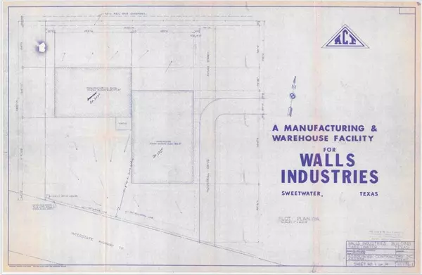 Sweetwater, TX 79556,1 Industrial Street