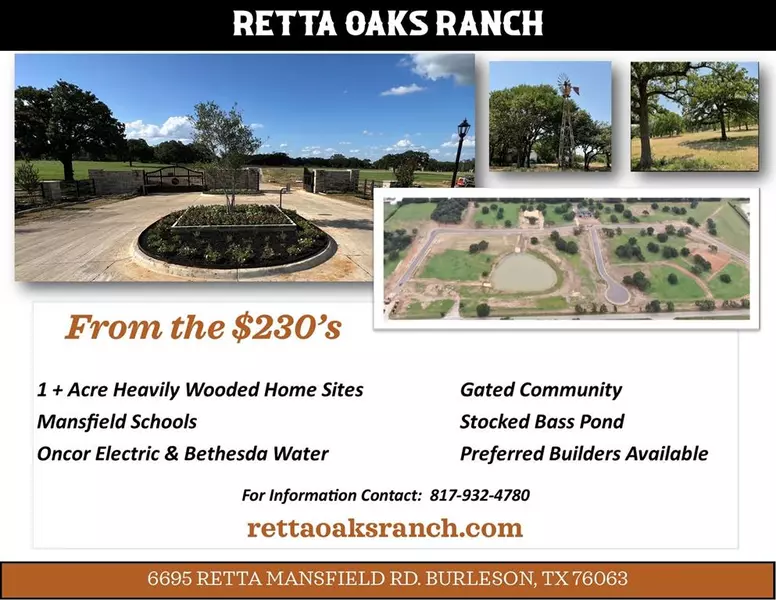 6608 Retta Oaks Drive, Burleson, TX 76028