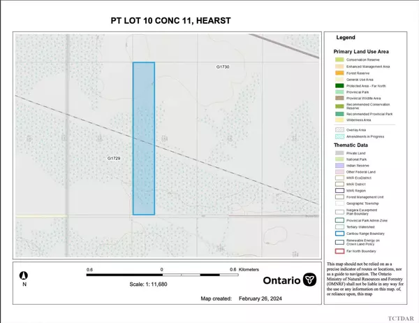 Hearst, ON P0L 1N0,PT LT 10 Con 11 MCNEE ST