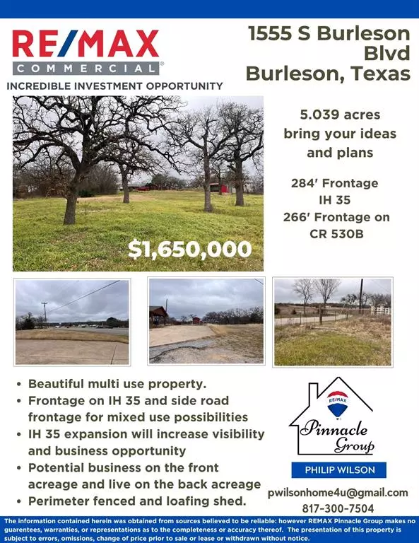 1555 S Burleson Boulevard, Burleson, TX 76028