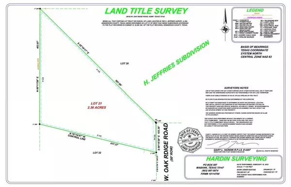 Kemp, TX 75143,TBD West Oak Ridge Road