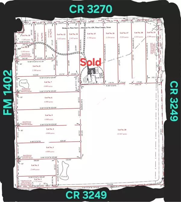 Mount Pleasant, TX 75455,LOT 16 CR 3270