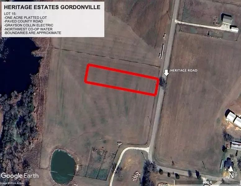 LOT 1.15 HERITAGE, Gordonville, TX 76245