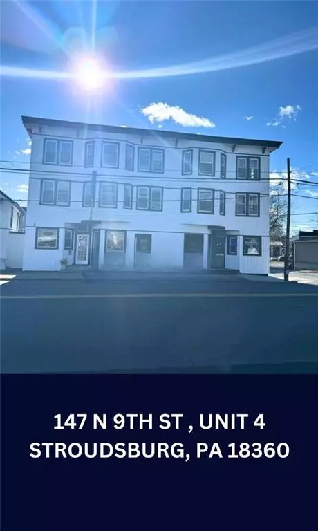 147 North 9TH Street #UNIT 4, Stroudsburg, PA 18360