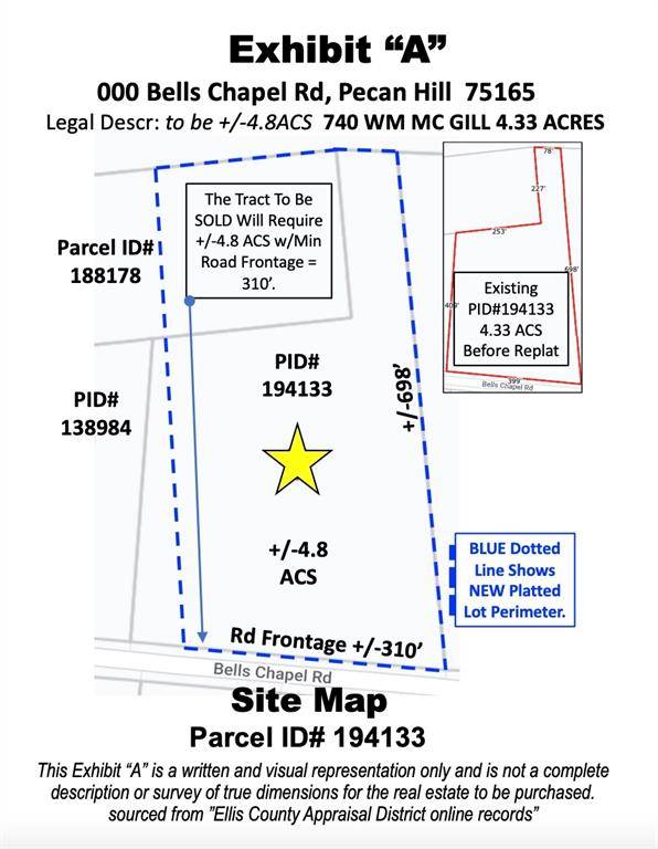 Pecan Hill, TX 75165,000 Bells Chapel Road