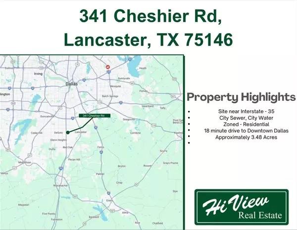 Lancaster, TX 75146,341 Cheshier Road