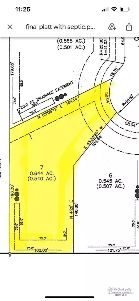 Lot 7 Blk 1 APRIL DR, Brownsville, TX 78521