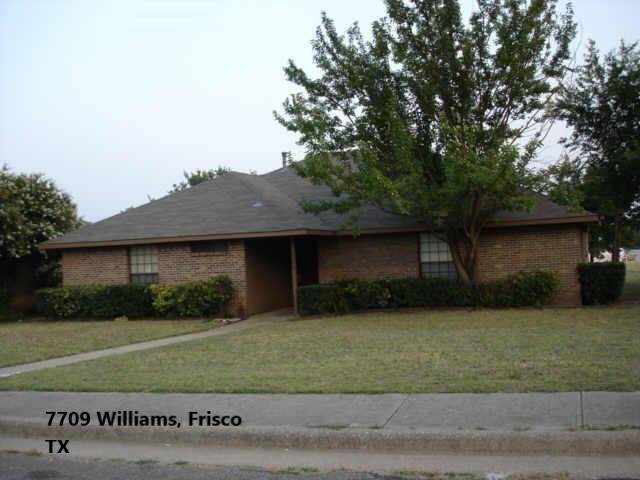 Frisco, TX 75033,7709 Williams Avenue