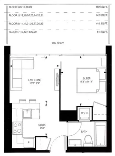 57 St. Joseph ST #2909, Toronto C01, ON M5S 0C5