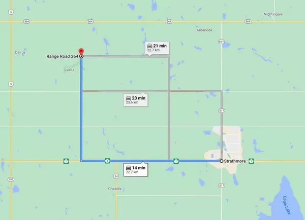 Rural Wheatland County, AB T0J 0Y0,W4R26T25S16QNE Range Road 264 Range