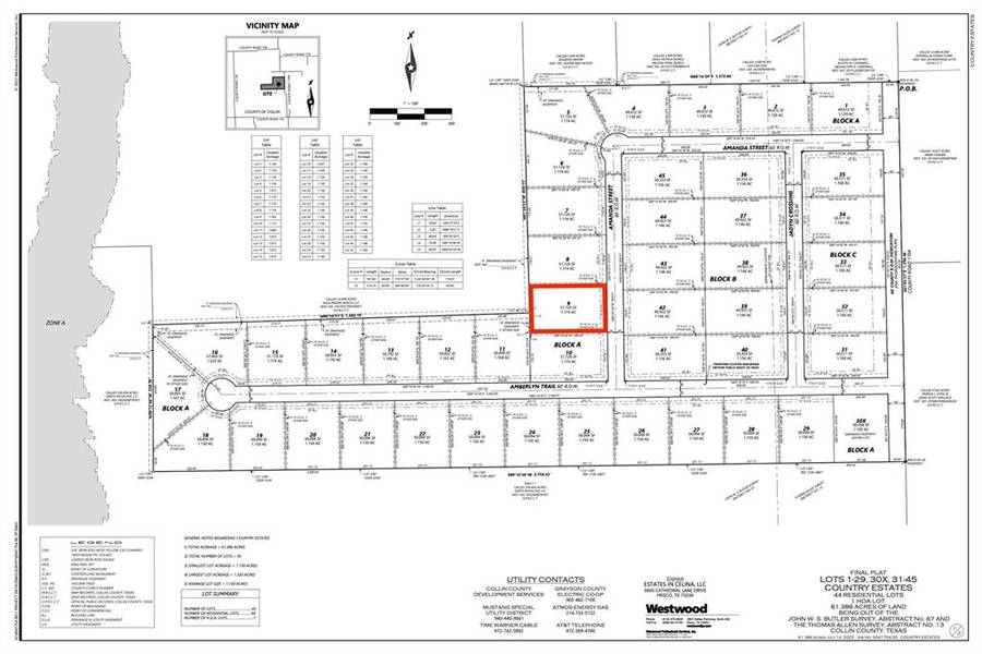 Lot 9 Amanda Street, Celina, TX 75009