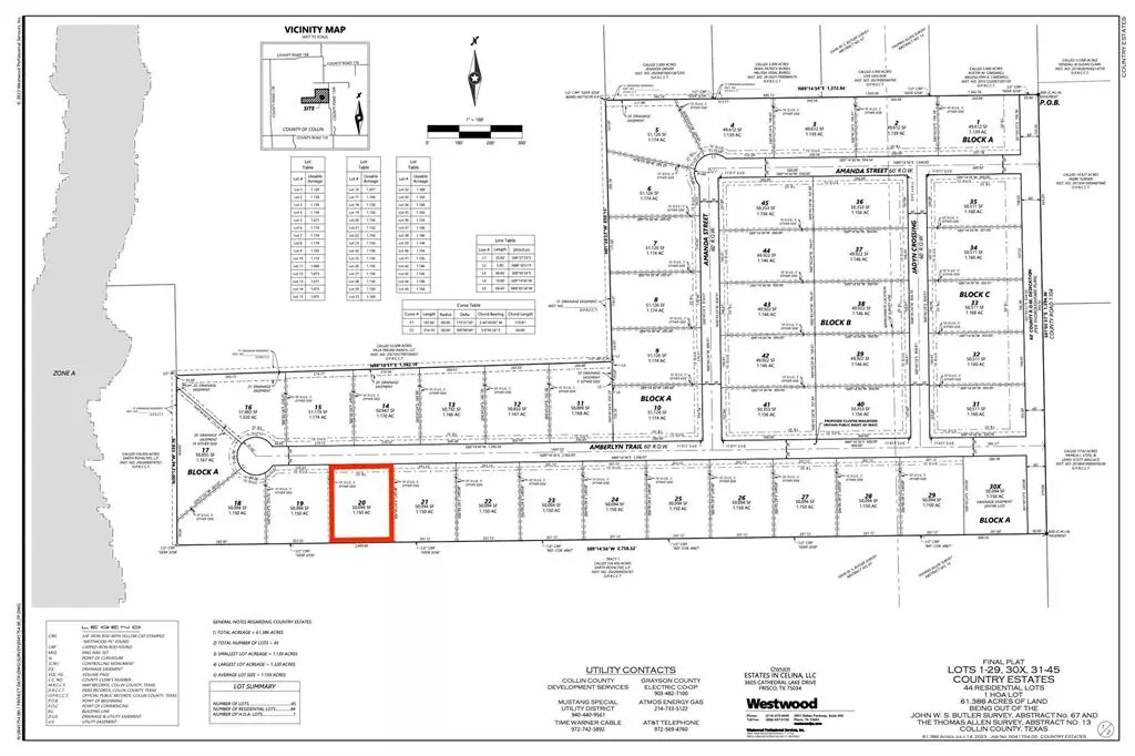 Celina, TX 75009,Lot 20 Amberlyn Trail