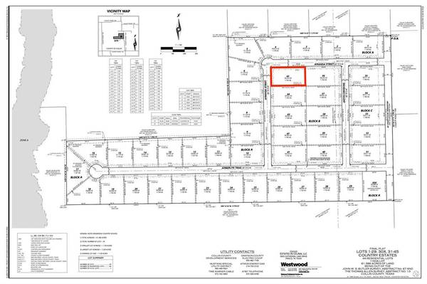 Lot 45 Amanda Street, Celina, TX 75009