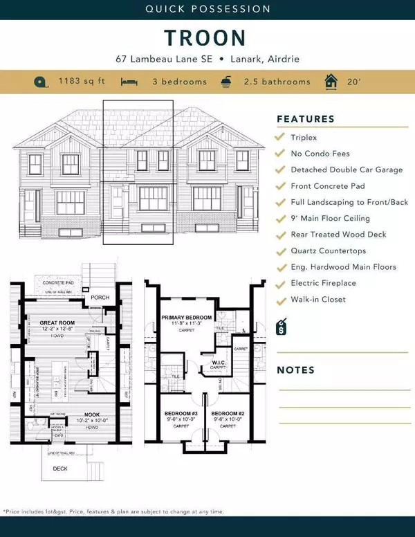 Airdrie, AB T4A 3P3,67 Lambeau LN Southeast