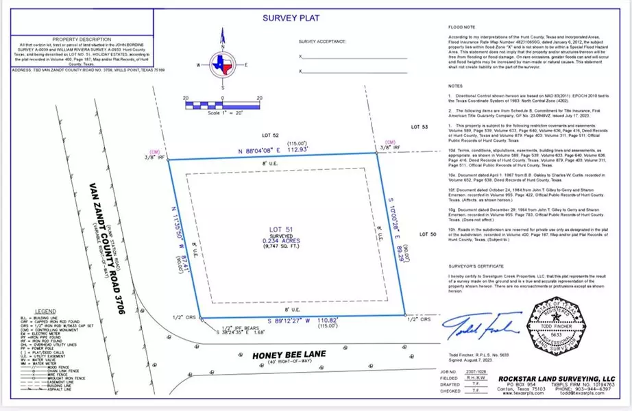 TBD CR 3706, Wills Point, TX 75169