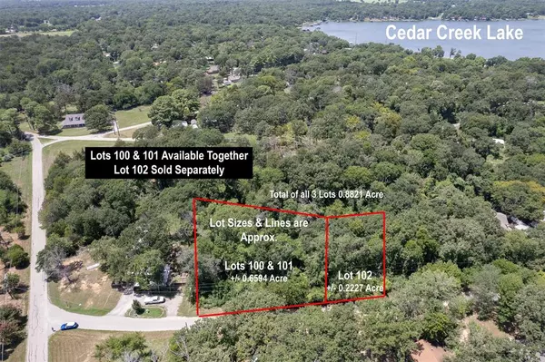 Lot 102 Wood  Canyon Road, Tool, TX 75143