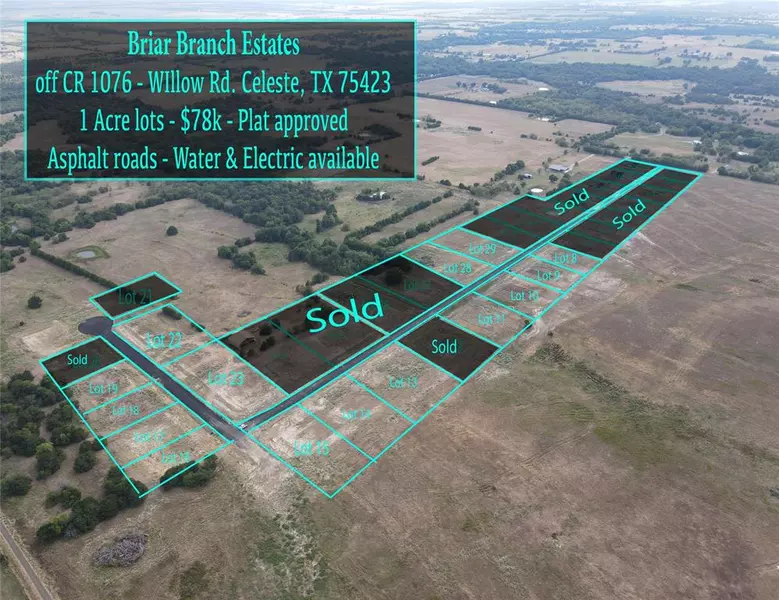 Lot 8 County Rd 1076 Road, Celeste, TX 75423