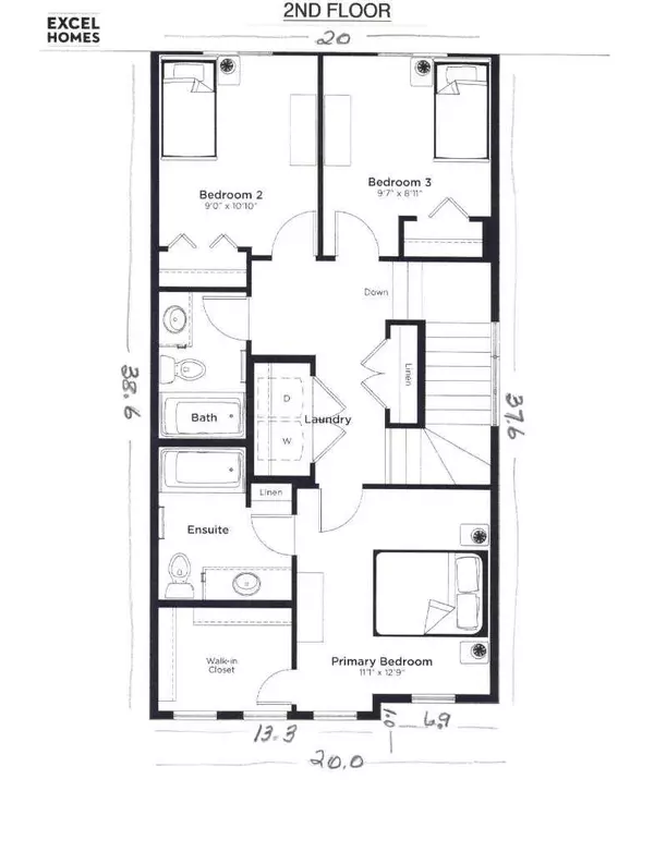 Airdrie, AB T4B 5P7,922 Chinook Winds Meadow Southwest