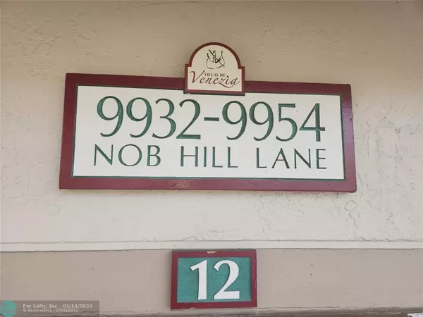 Sunrise, FL 33351,9932 NOB HILL LANE  #9932