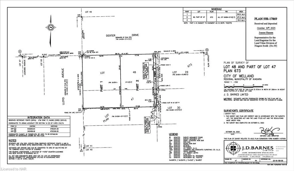 Welland, ON L3C 2Y8,23 & 29 DEXTER DR