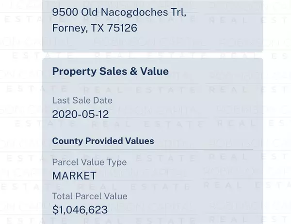 Forney, TX 75126,9500 Old Nacogdoches Trail