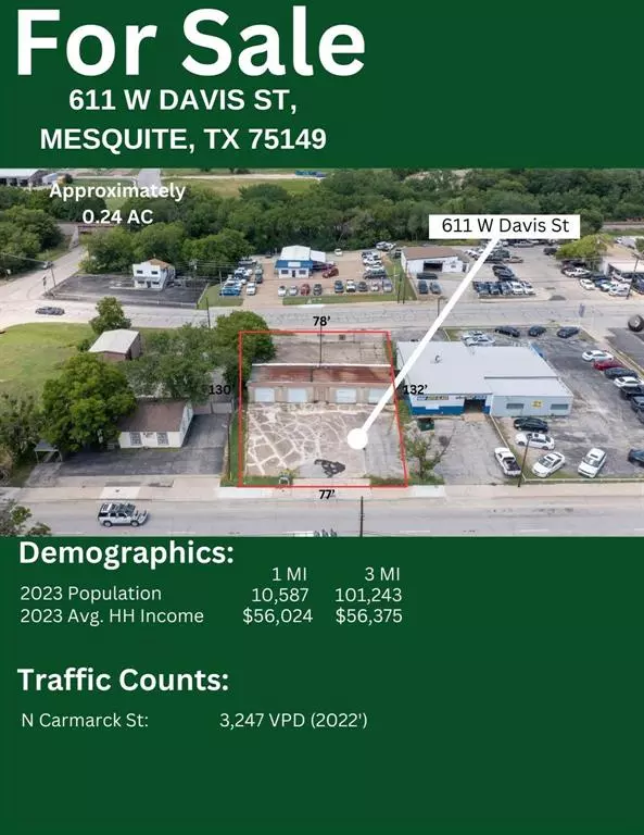 Mesquite, TX 75149,611 W Davis Street