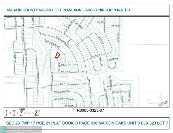 SEC 23 TWP 17 RGE 21 PLAT SEC 23 TWP 17 RGE 21 PLAT BOOK O, Ocala, FL 34473