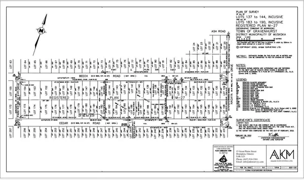 Gravenhurst, ON P0C 1M0,Lot 137 Beech Road Allowance N/A