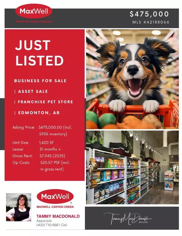 Edmonton, AB T5G 3E5,123 Pet Store WAY