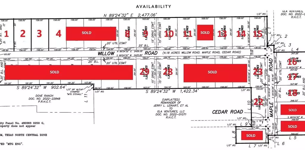 Lot 16 Maple Road, Celeste, TX 75423