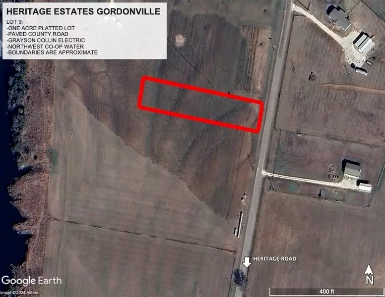 LOT 1.9 HERITAGE, Gordonville, TX 76245