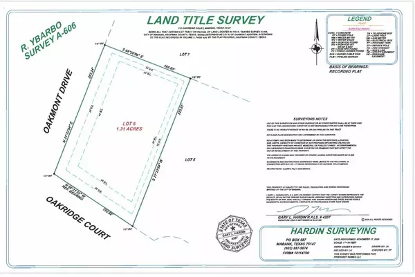 Mabank, TX 75147,TBD Oakridge Court