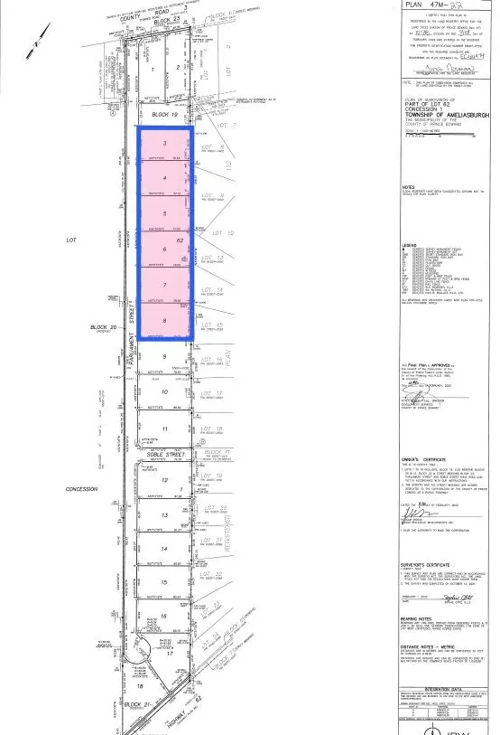 Lot 3-8 Parliament ST, Prince Edward County, ON K8N 4Z7