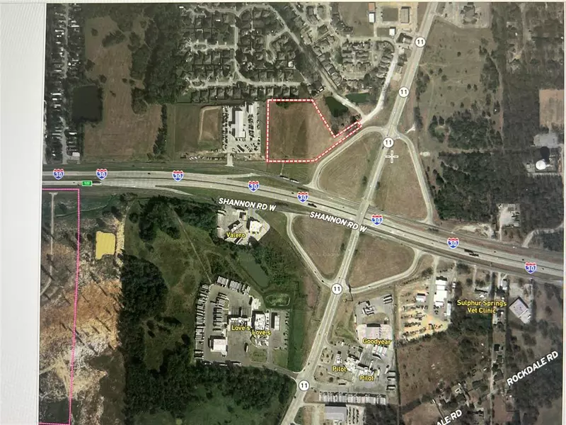 6.71AC INTERSTATE HWY 30 Corner, Sulphur Springs, TX 75482