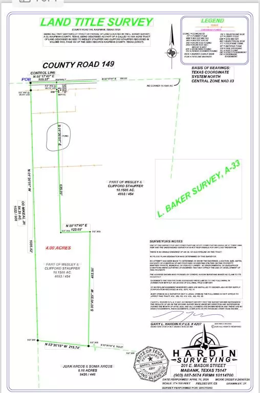 Kaufman, TX 75142,TBD 6 ACRES County Road 149