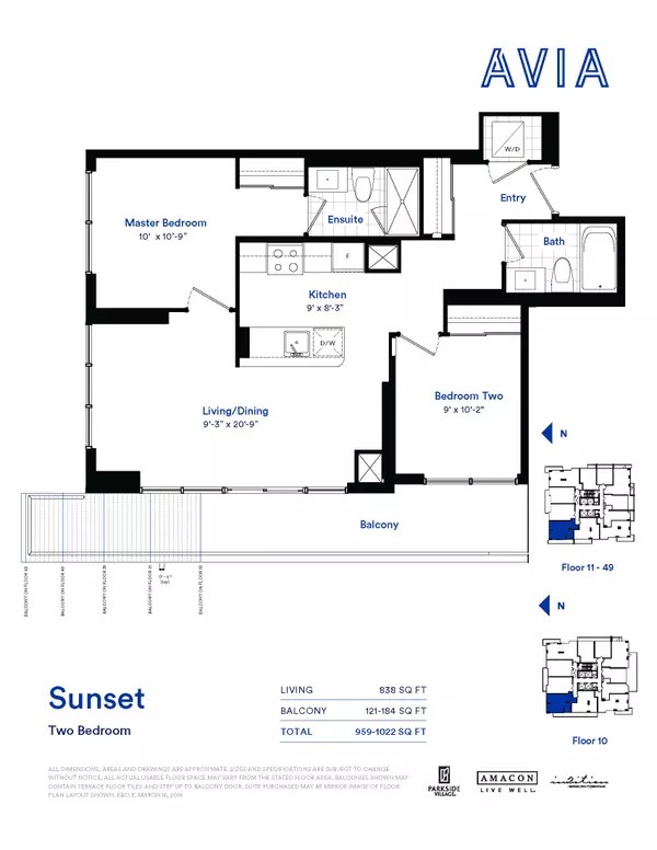 430 Square One DR #3008, Mississauga, ON L5B 0L6