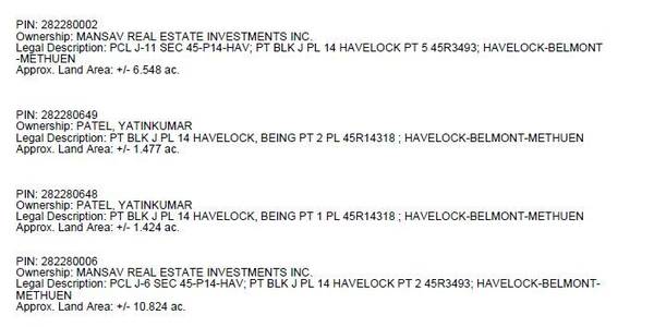 Havelock-belmont-methuen, ON K0L 1Z0,0 William St & Mary ST