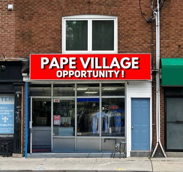 899 Pape AVE, Toronto E03, ON M4K 3V1