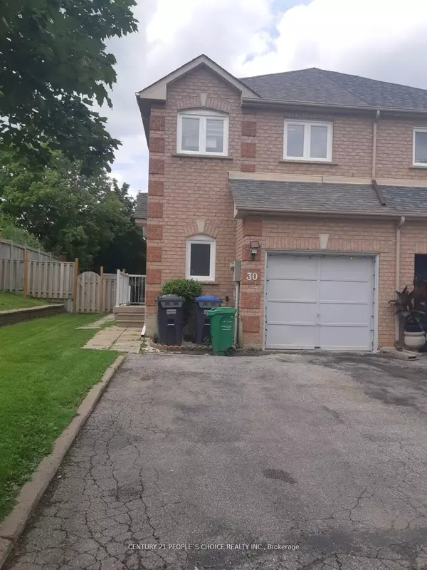 30 Carrie CRES #2, Brampton, ON L6Y 4Z1